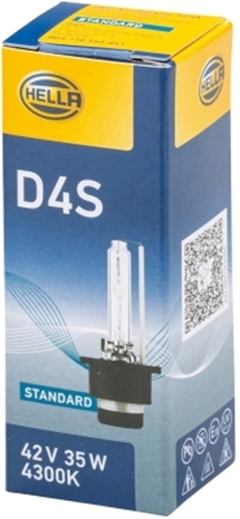 Hella — Hella Xenon D4S Capsule P32d-5 42V 35W 4300k
D4S 4300 K Xen Bulb - view 1