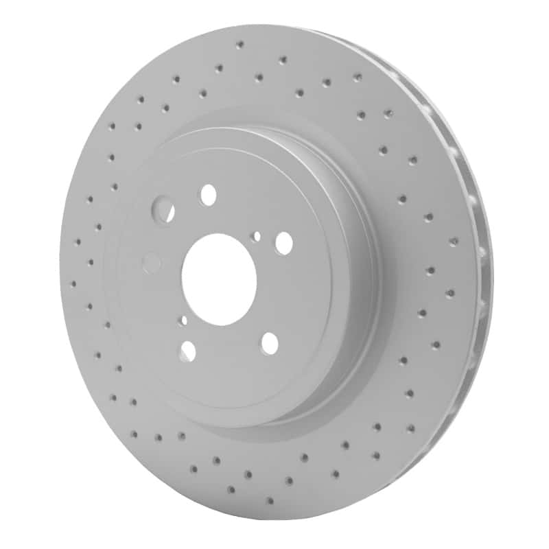 DFC — DFC 08-14 Lexus IS F Rear Drilled GeoSPEC Coated Rotor
DFC Brake Rotor - view 2