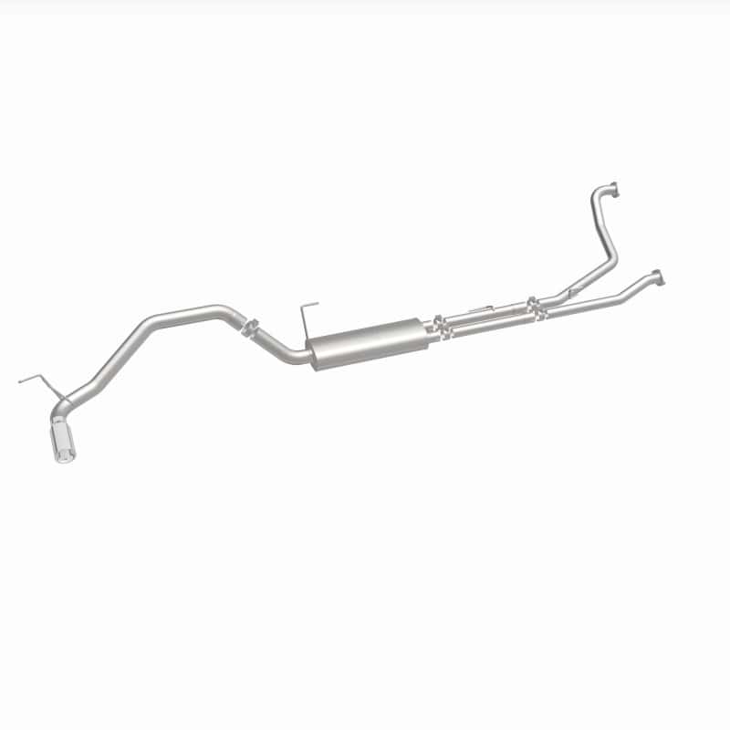 Magnaflow — MagnaFlow CatBack 07-15 Nissan Titan V8 LGAS/LFLEX Single MF Polished Stainless Exhaust
Cat-Back - view 10