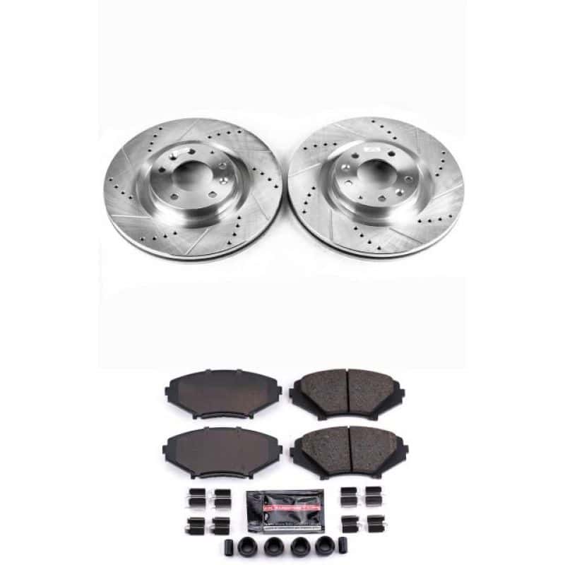 PowerStop — Power Stop 04-11 Mazda RX-8 Front Z23 Evolution Sport Brake Kit - view 1