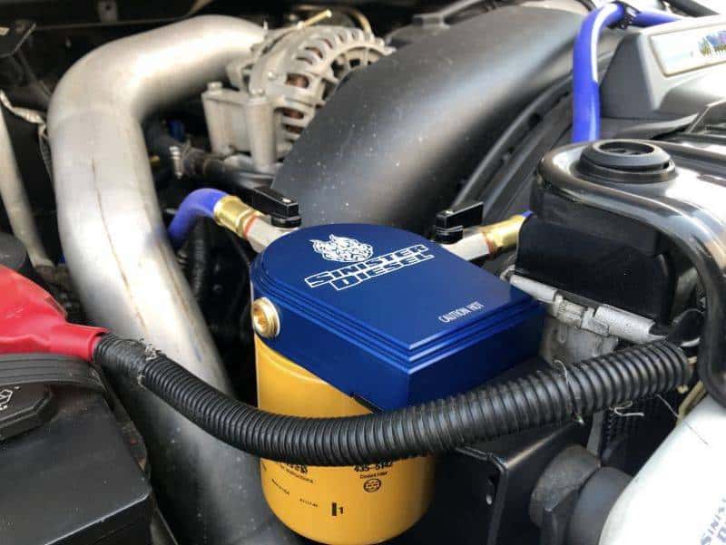 Sinister Diesel — Sinister Diesel 03-07 Ford Powerstroke 6.0L Coolant Filtration System w/ Cat Filter
Coolant Filter Kit - view 7