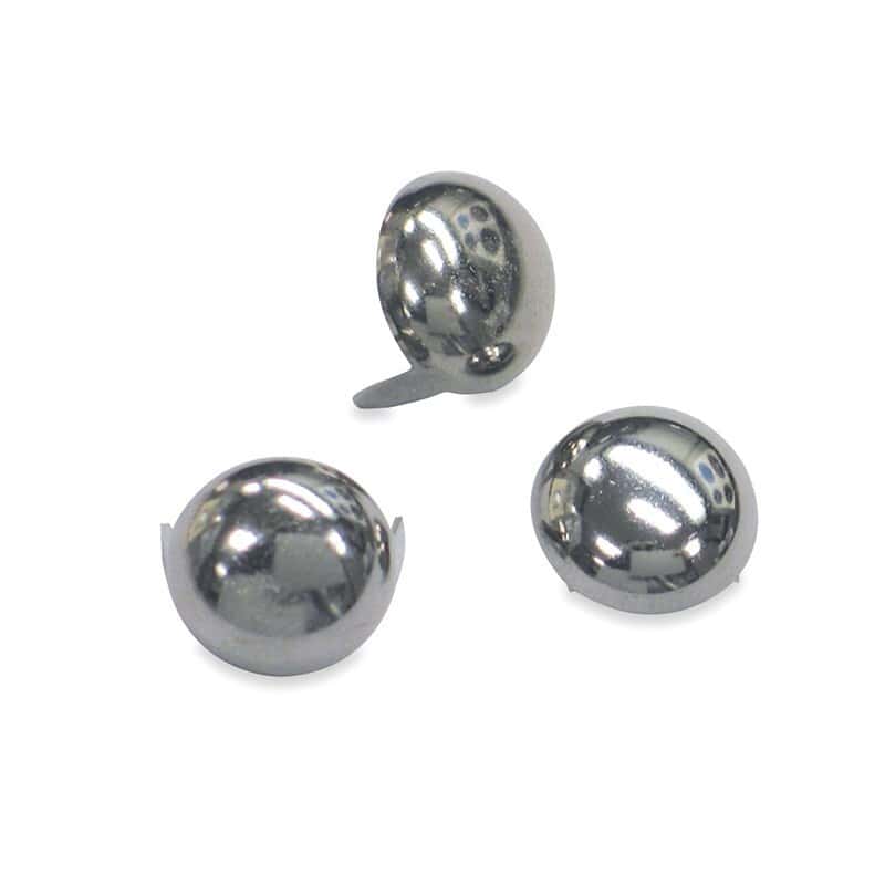 Mustang Motorcycle — Mustang Studs 12.5mm (Bag of 20) - Chrome - view 2