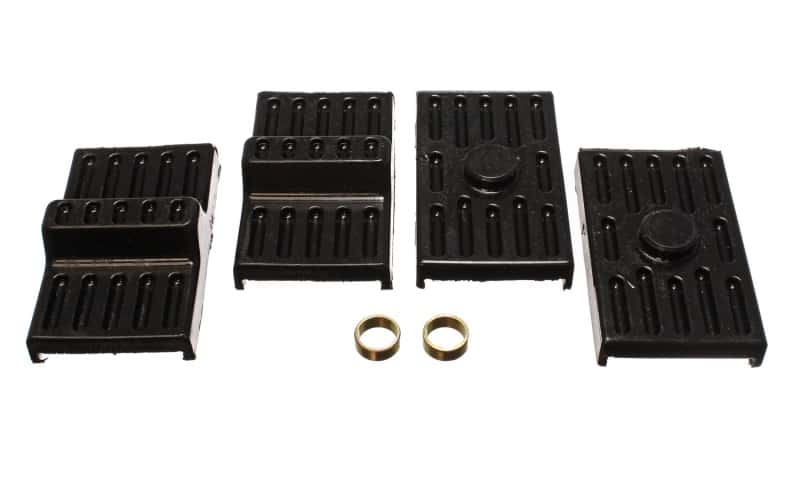 Energy Suspension — Energy Suspension 70-81 Camaro / 70-81 Firebird Black Multi Leaf Spring Isolators
LeafSprngInsulator - view 2