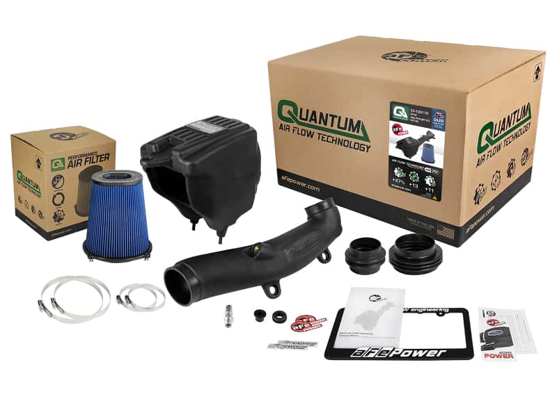 aFe — aFe Quantum Pro 5R Cold Air Intake System 18-19 Jeep Wrangler (JL) V6-3.6L
QUANTUM Intake - view 3