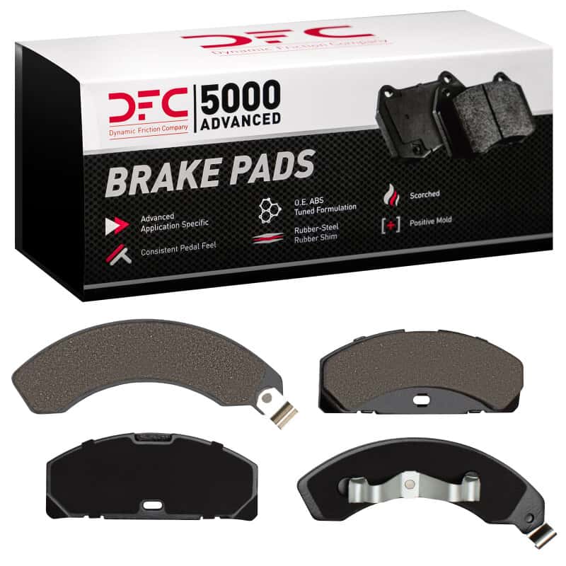 DFC — DFC 79-81 Ford Mustang Front 5000 Advanced Semi Metallic Brake Pads
DFC Brake Pad Set - view 4