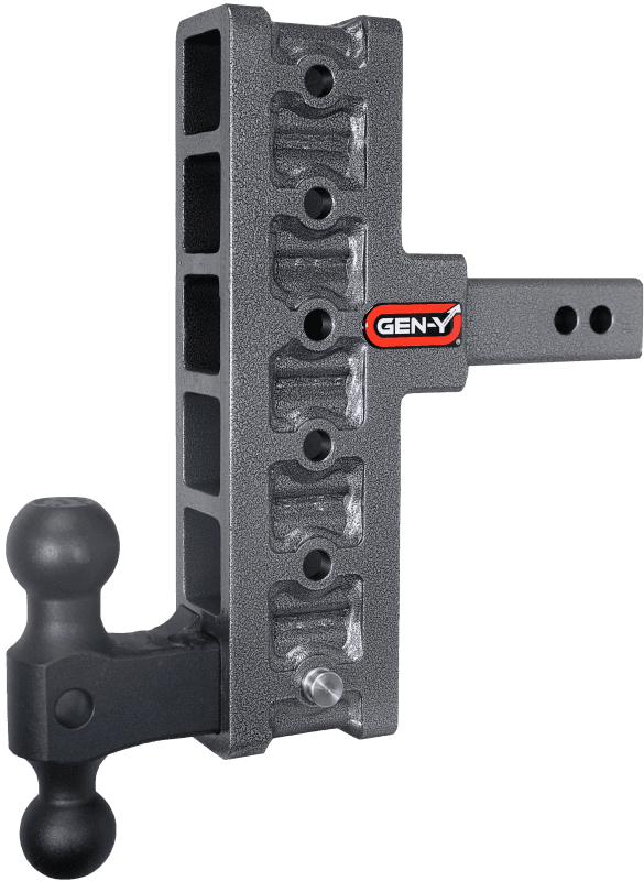 GEN-Y Hitch — Gen-Y Mega Duty 2in Shank 7.5in Offset Drop 2K TW 16K Hitch w/GH-051 Dual-Ball
Drop Hitch - view 1