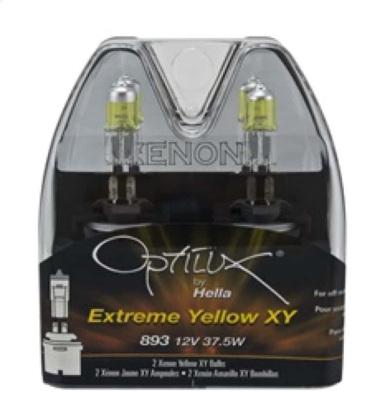 Hella — Hella Optilux 893 12V 37.5W Extreme Yellow Bulbs (Pair)
893 Halogen Bulb - view 10