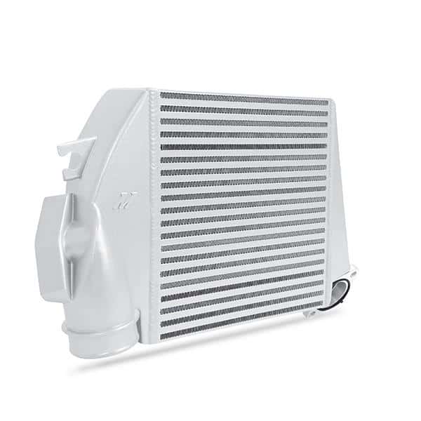 Mishimoto — Mishimoto 08-14 Subaru WRX Top-Mount Intercooler Kit - Powder Coated Silver & Blue Hoses - view 3