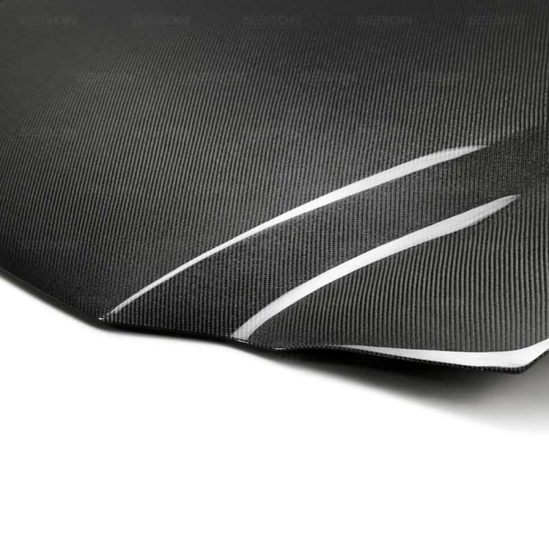 Seibon — Seibon 13-18 Lexus GS OEM Carbon Fiber Hood - view 4
