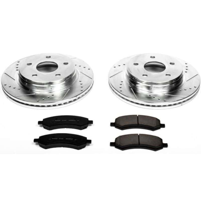 PowerStop — Power Stop 07-09 Chrysler Aspen Front Z23 Evolution Sport Brake Kit - view 1