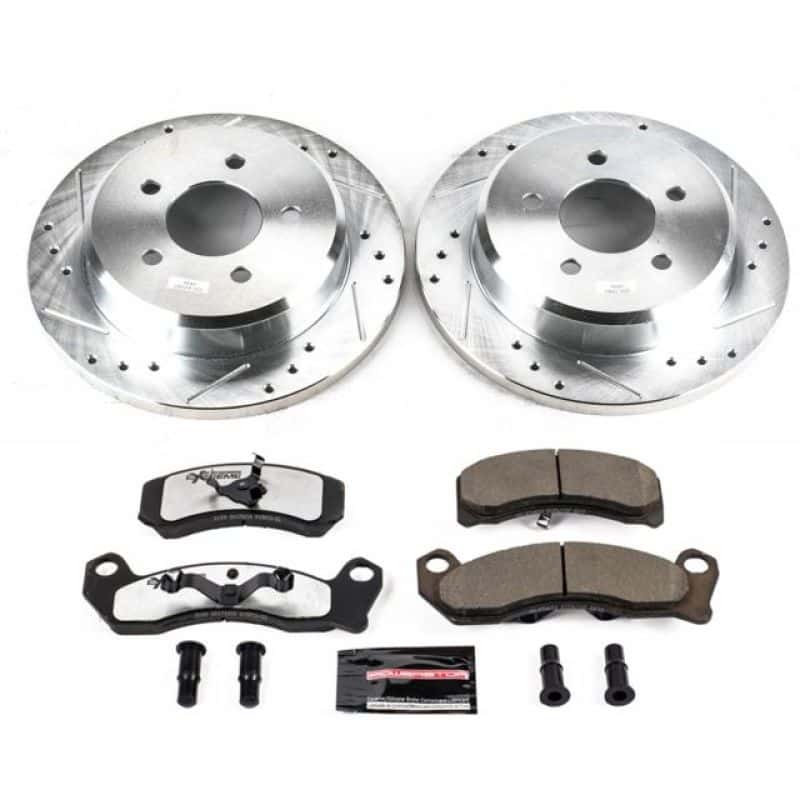 PowerStop — Power Stop 1993 Ford Mustang Front Z26 Street Warrior Brake Kit - view 1