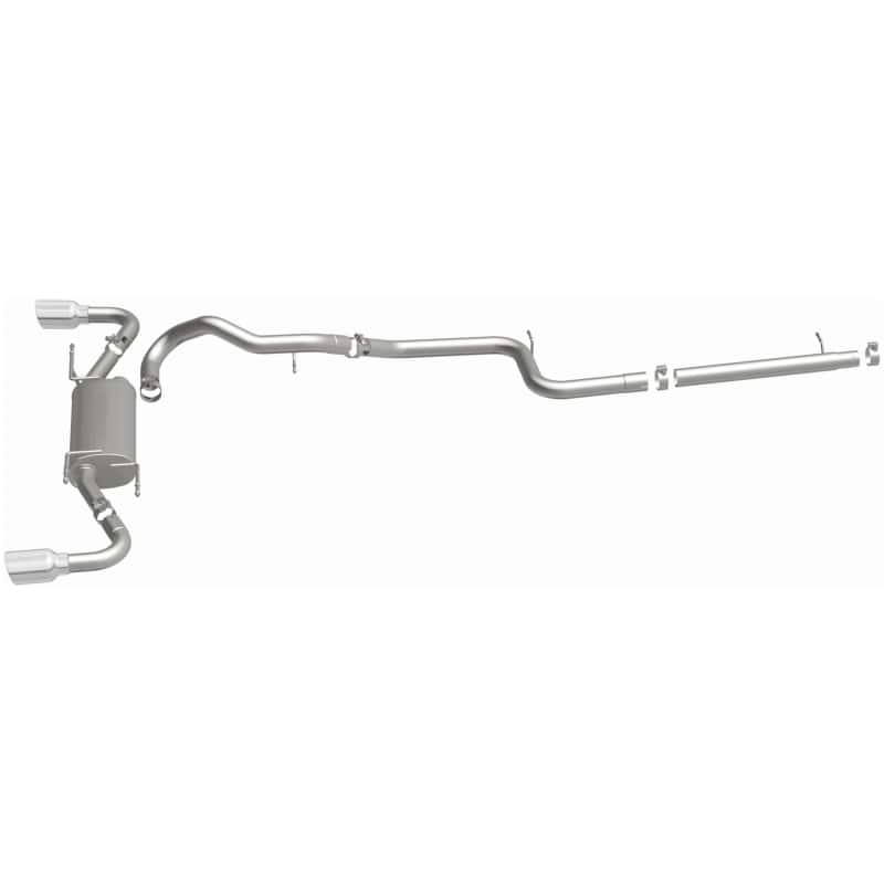 Magnaflow — MagnaFlow 10-12 Mazda 3 L4 2.5L Hatchback Split Rear Exit Stainless Cat Back Performance Exhaust
Cat-Back - view 5