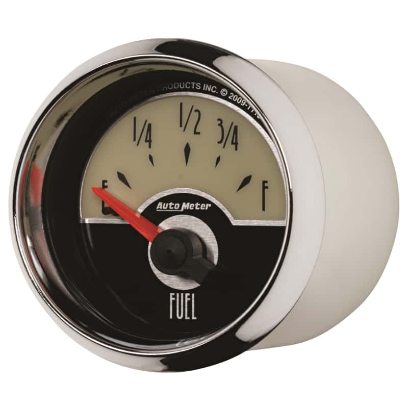 AutoMeter — AutoMeter Gauge Fuel Level 2-1/16in. 0 Ohm(e) to 90 Ohm(f) Elec Cruiser
GA 2" FUEL 0-90 CRUS - view 8