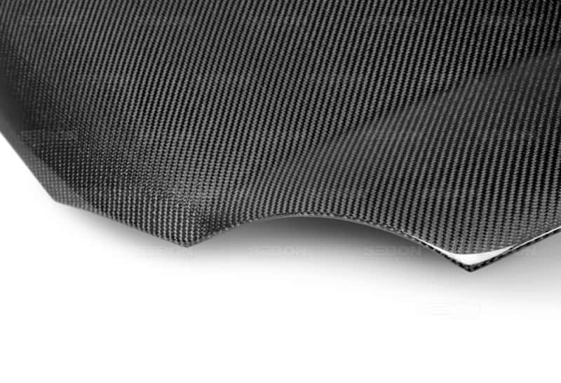 Seibon — Seibon 02-03 Subaru WRX OEM Carbon Fiber Hood - view 5