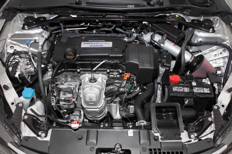 K&N Engineering — K&N 2013-14 Honda Accord 2.4L L4 69 Series Typhoon Air Intake System - Silver Cold Air Intake Kit
Performance Air Inta
Air Intake System - view 6