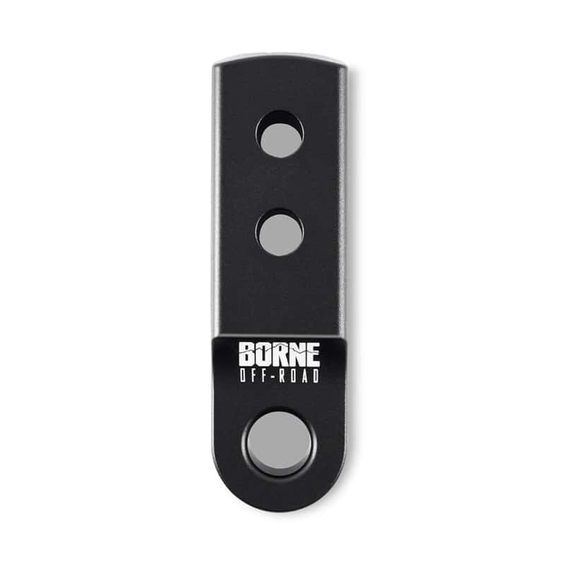 Borne Off-Road — Borne Off-Road CNC Hitch Receiver Shackle 2in Black - view 3