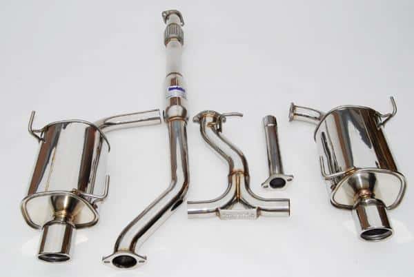 Invidia — Invidia 10-12 Subaru Legacy Dual Q300 Cat-back Exhaust - view 1