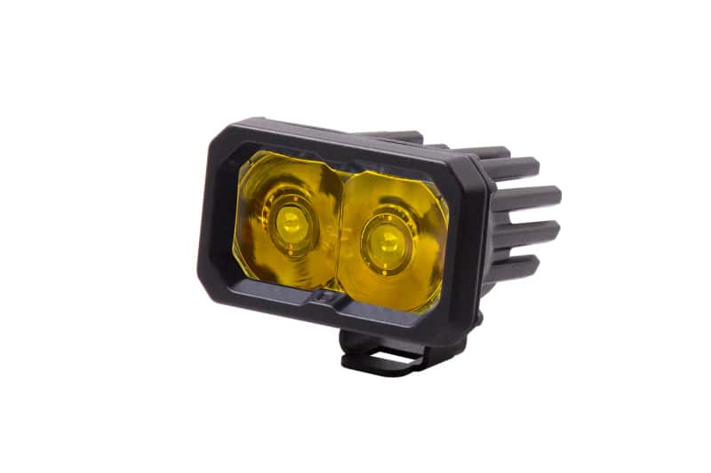 Diode Dynamics — Diode Dynamics Stage Series 2 In LED Pod Sport - Yellow Spot Standard ABL Each - view 1