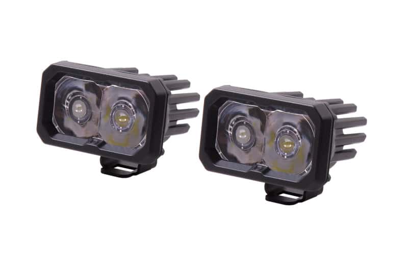 Diode Dynamics — Diode Dynamics Stage Series 2 In LED Pod Pro - White Spot Standard ABL (Pair) - view 1