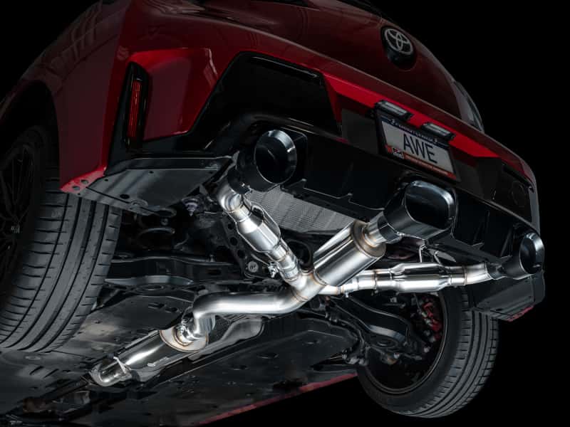 AWE Tuning — AWE Tuning 2023+ Toyota GR Corolla Touring Edition Exhaust - Diamond Black Tips
Touring Catback - view 20