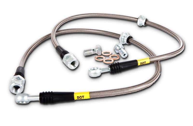 Stoptech — StopTech 12-13 BMW 335i SS Rear Brake Lines
SS Brake Lines - view 4