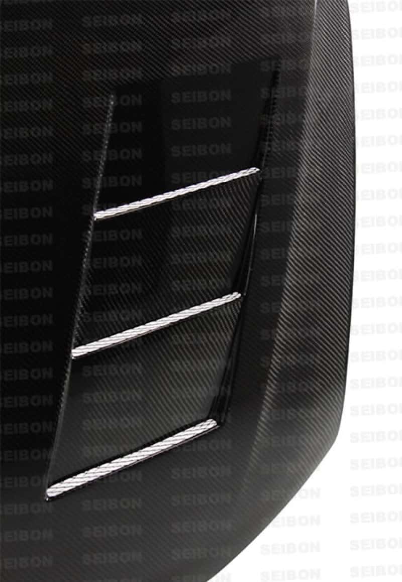Seibon — Seibon 11-13 Scion tC (AGT20L) TS-style Carbon Fiber Hood (Does not fit 14) - view 2
