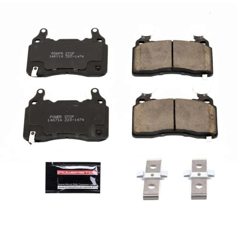 PowerStop — Power Stop 16-18 Cadillac CT6 Front Z23 Evolution Sport Brake Pads w/Hardware
Z23 Brake Pads - view 1