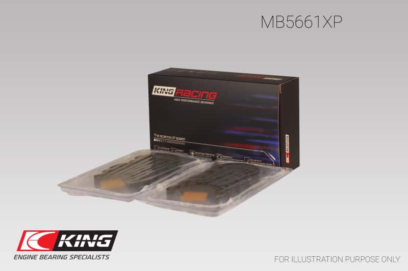 King Engine Bearings — King Engine Bearings Audi/VW ADZ/ AWT/ APK/ BHP/ BPY/ AKS (Size 0.26) Main Bearing Set
Engine Bearing - view 1