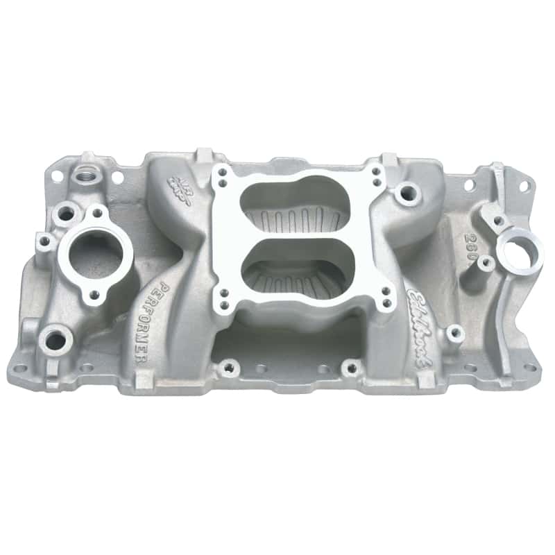 Edelbrock — Edelbrock SBC Perf Air Gap Manifold
MANIFOLD - view 3
