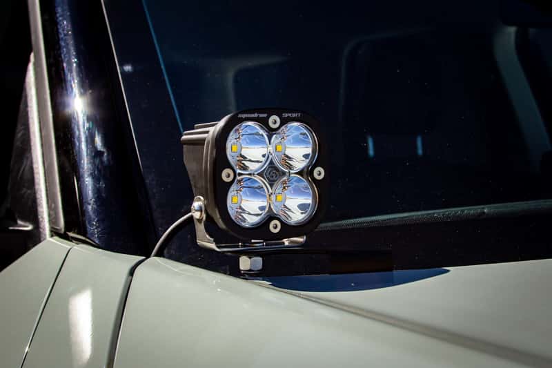 Baja Designs — Baja Designs 21+ Ford Bronco Sport Squadron Pro Spot LED Light Pods - Clear - view 3