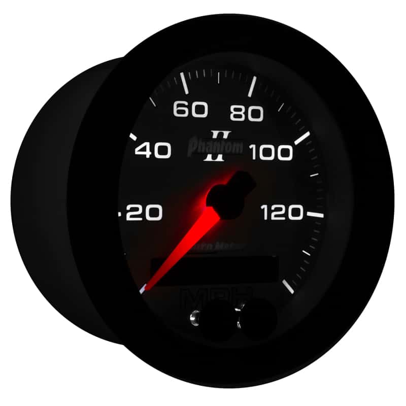 AutoMeter — Autometer Phantom II 3-3/8in 0-140MPH In-Dash Electronic GPS Programmable Speedometer
3-3/8" SPEEDO, 140 M - view 12