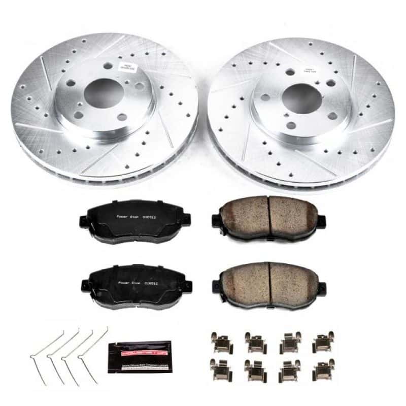 PowerStop — Power Stop 93-05 Lexus GS300 Front Z23 Evolution Sport Brake Kit - view 1