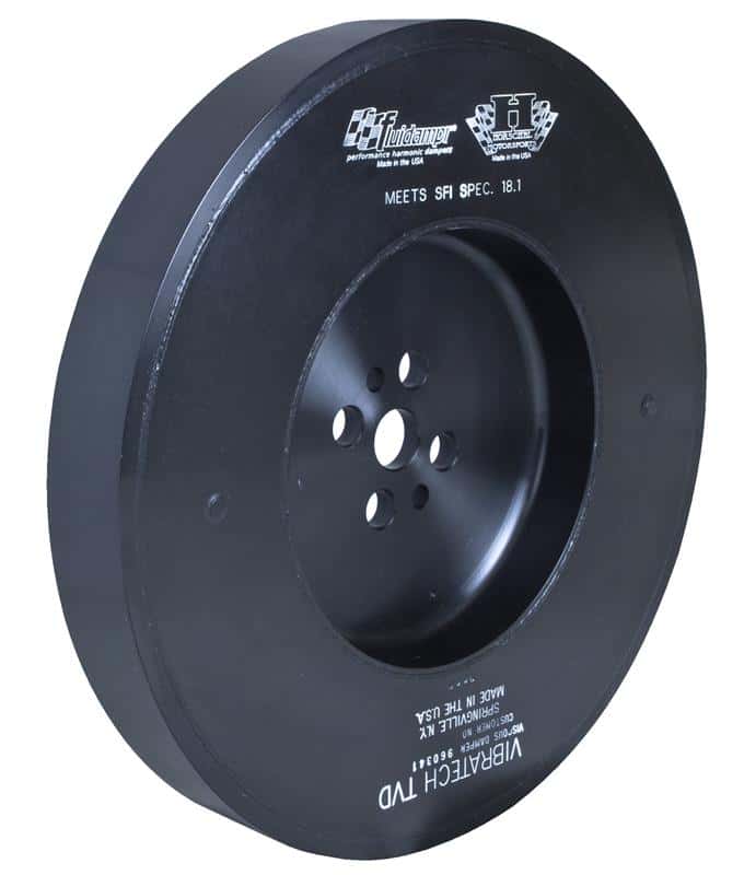 Fluidampr — Fluidampr Dodge Cummins 5.9L Comp Series (No Pulley) Steel Internally Balanced Damper
Harmonic Balancer - view 2