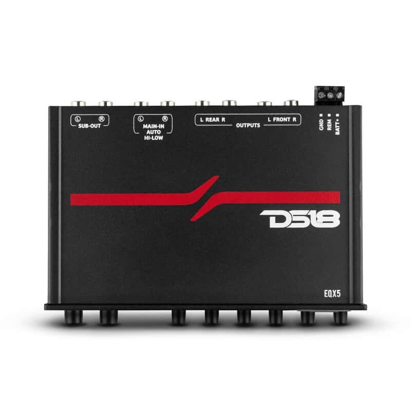 DS18 — DS18 EQX High Volt 5-Band Equalizer High Level Input - view 5