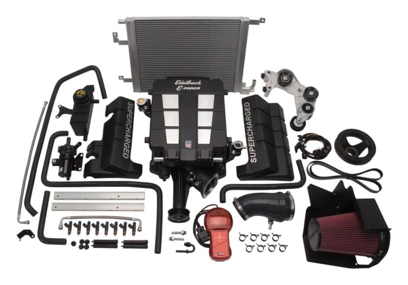 Edelbrock — Edelbrock Supercharger Stage 1 - Street Kit 2009-2010 Chrysler Lx and Lc 5 7L Hemi w/ Tuner
SUPERCHARGER - view 1