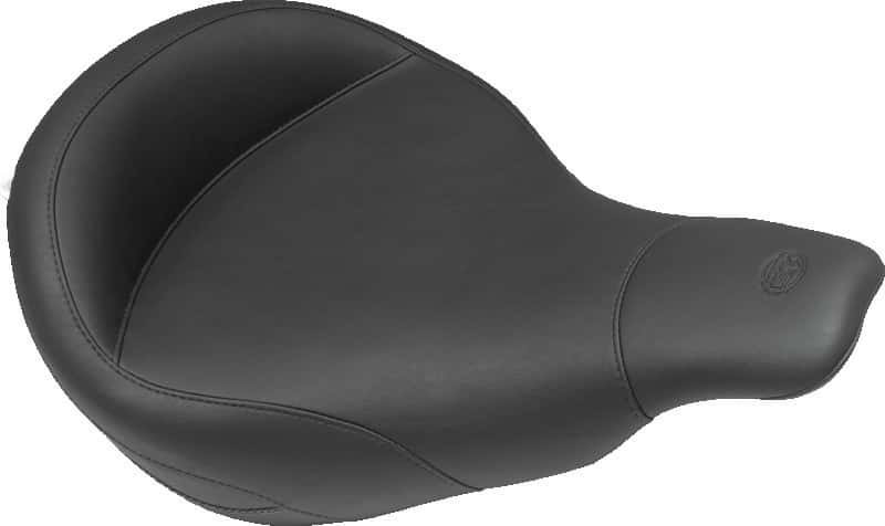Mustang Motorcycle — Mustang 97-07 Harley Electra Glide Std, Road Glide Super Touring Solo Seat - Black - view 2