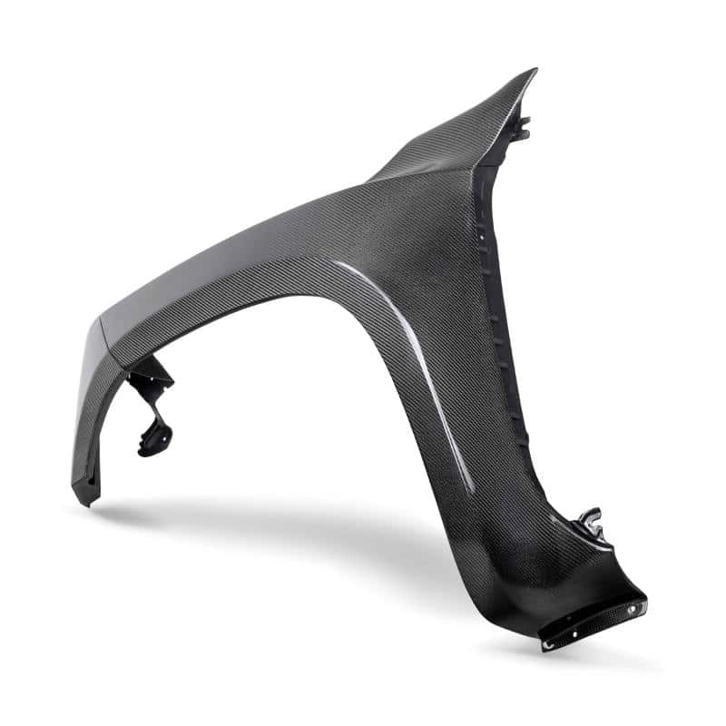 Seibon — Seibon 2022 Nissan Frontier MB-Style Carbon Front Fibers Pair (2in rise 4in Wider) - view 3