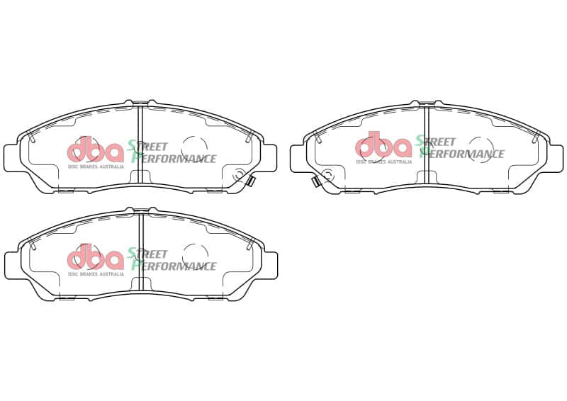 DBA — DBA 09-22 Honda Pilot SP Performance Front Brake Pads
Brake Pad - view 1