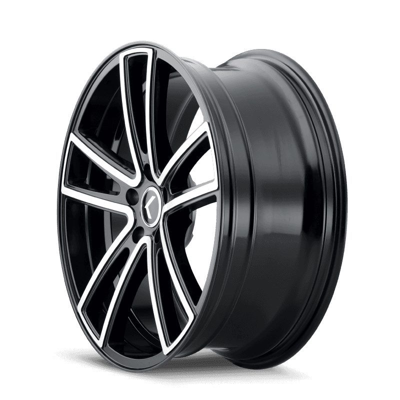 Kraze Wheels — Kraze KR190 Lusso 22x8.5 / 5x112 BP / 38mm Offset / 66.56mm Hub Gloss Black Machined Wheel
KRAZE KR190 - view 2