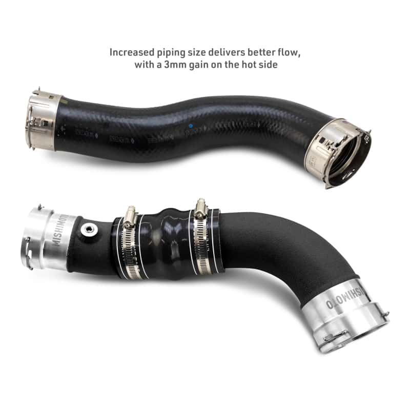Mishimoto — Mishimoto 2024+ Toyota Tacoma Intercooler Pipe Kit - Black
Intercooler Pipe Set - view 5