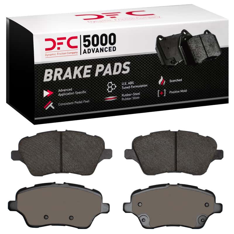 DFC — DFC 14-23 Ford Transit Courier (Mexico) Front 5000 Advanced Ceramic Brake Pads
DFC Brake Pad Set - view 1