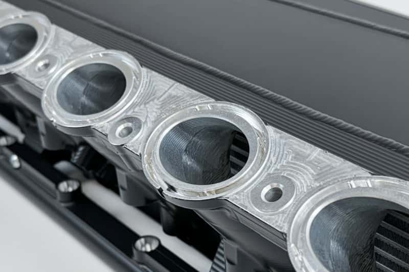 CSF — CSF Gen 2 B58 Race X Charge-Air-Cooler Manifold - Thermal Black Finish
CSF FI Air Cooler - view 8