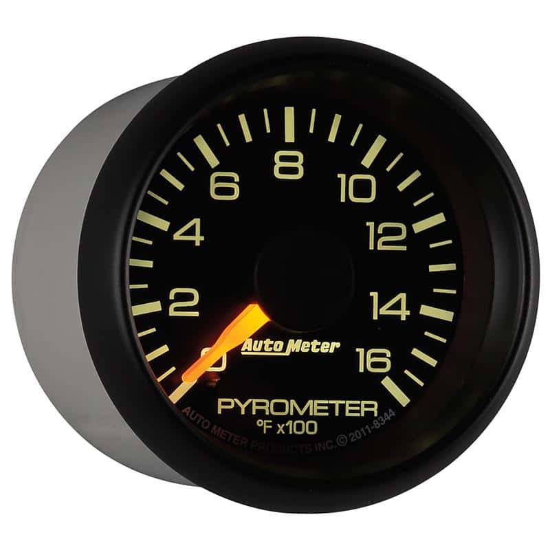 AutoMeter — Autometer Factory Match GM 2-1/16in 1600 Degree Electric Pyrometer (EGT) Gauge
2-1/16" PYRO KIT, 0- - view 6