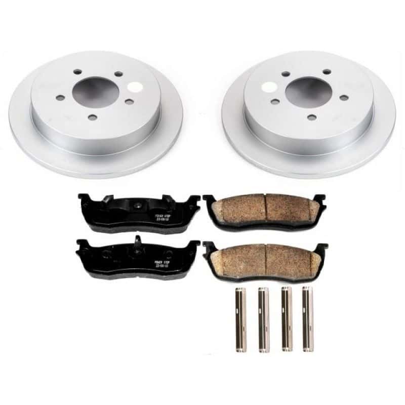 PowerStop — Power Stop 00-02 Ford Expedition Rear Z17 Evolution Geomet Coated Brake Kit - view 1