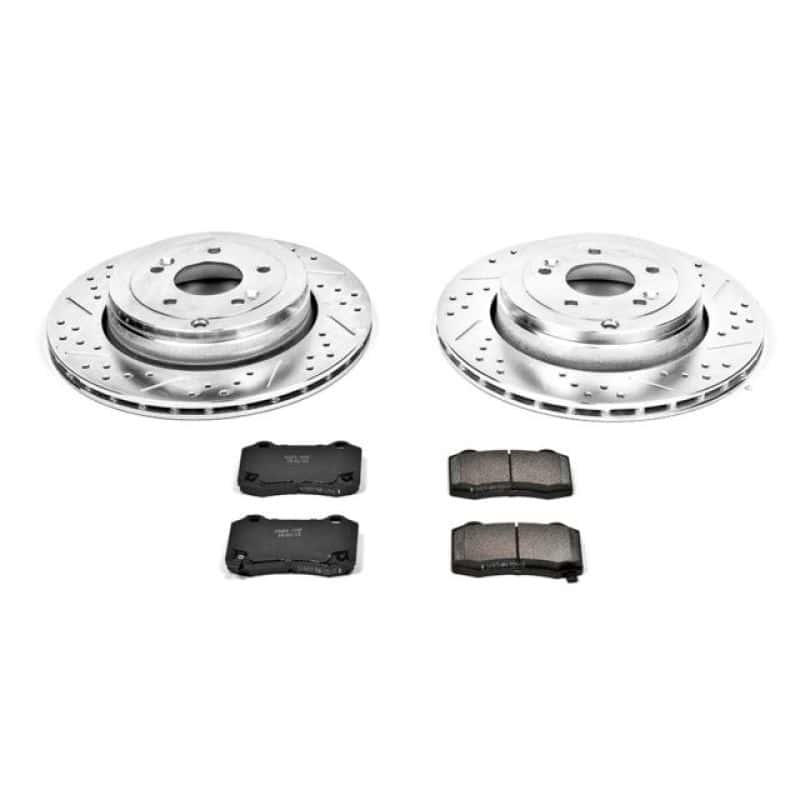 PowerStop — Power Stop 10-16 Hyundai Genesis Coupe Rear Z23 Evolution Sport Brake Kit - view 1