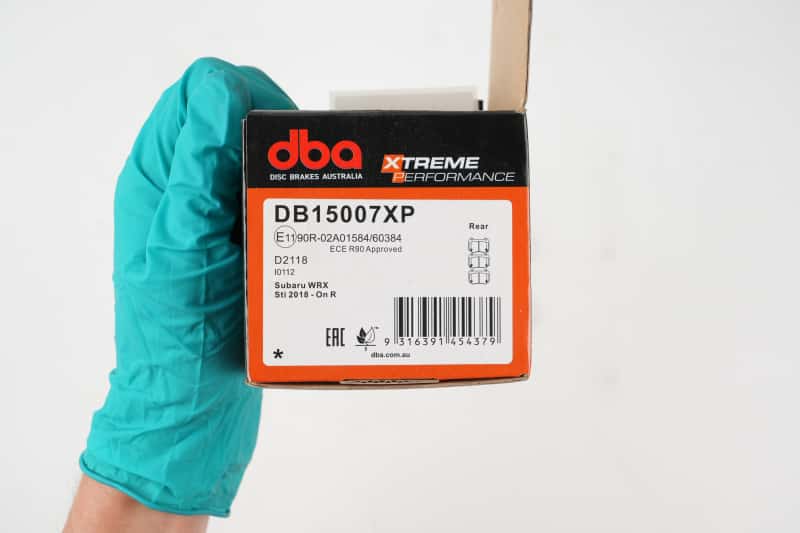 DBA — DBA 18-21 Subaru WRX STI (w/Brembo Calipers) XP Performance Rear Brake Pads
Brake Pad - view 3