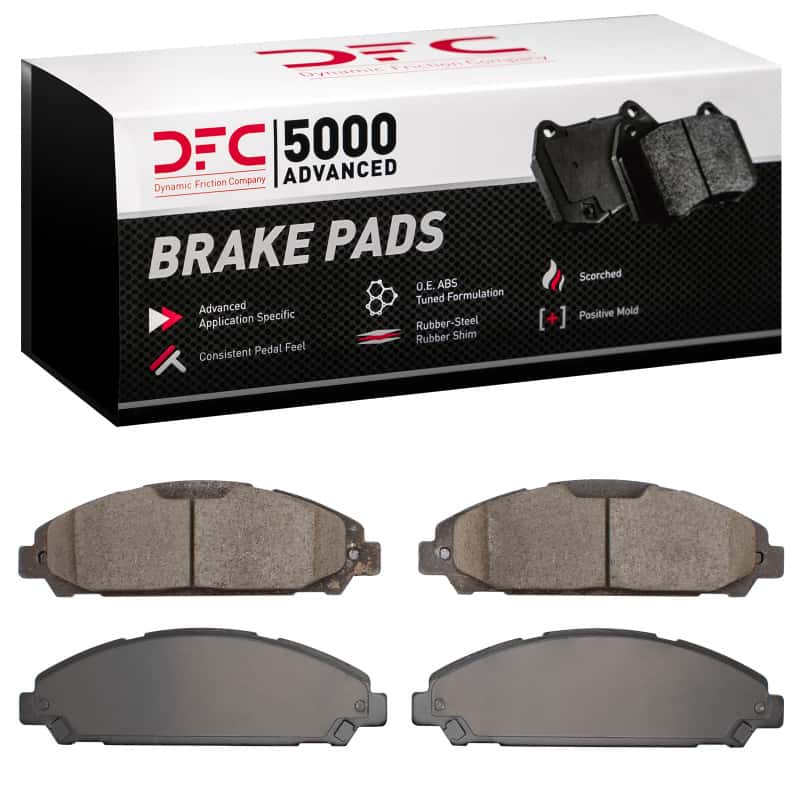 DFC — DFC 15-23 Ford Mustang Front 5000 Advanced Ceramic Brake Pads
DFC Brake Pad Set - view 1