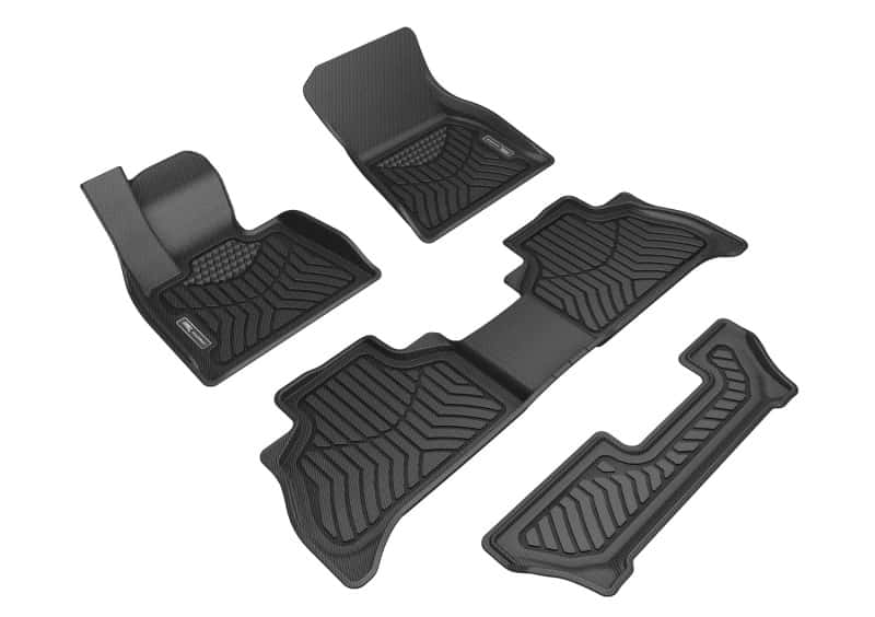 3D MAXpider — 3D MAXpider 19-24 BMW X5 (G05) 7-Passenger Maxtrac Black R1 R2 R3
Floor Mat Set - view 1