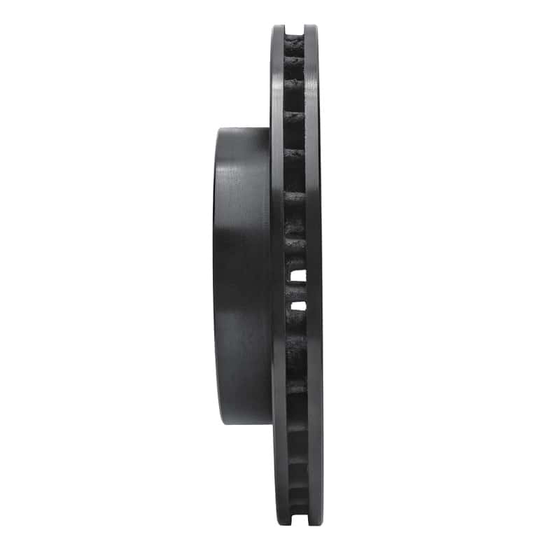 R1 Concepts — R1 77-80 Buick Electra Rear Left Drilled & Slotted Black Brake Rotor
R1 Brake Rotor Drill - view 3