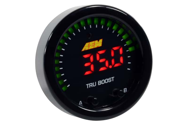 AEM — AEM X-Series Tru-Boost Controller Gauge w/ Boost Control Solenoid 80PSIg Internal MAP Sensor
X-Series Tru-BoostX
X-Series Tru-boost - view 1